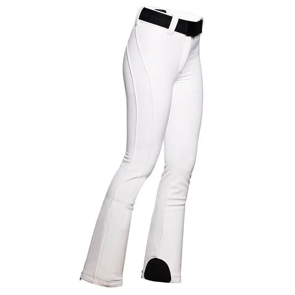 Goldbergh Pippa Belted Ski Pants White Black NWT US 10 - Picture 6 of 7